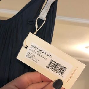 Ramy Brook navy blue dress